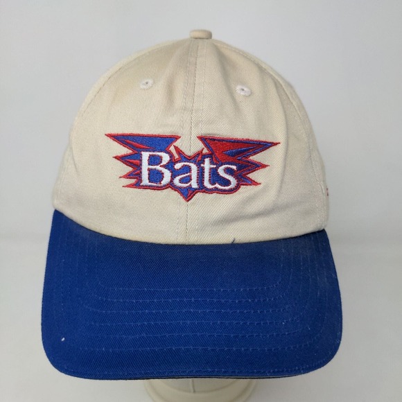 Louisville Bats Men's Strapback Hat Tan Adjustable Embroidered Pepsi Logo - Picture 2 of 11